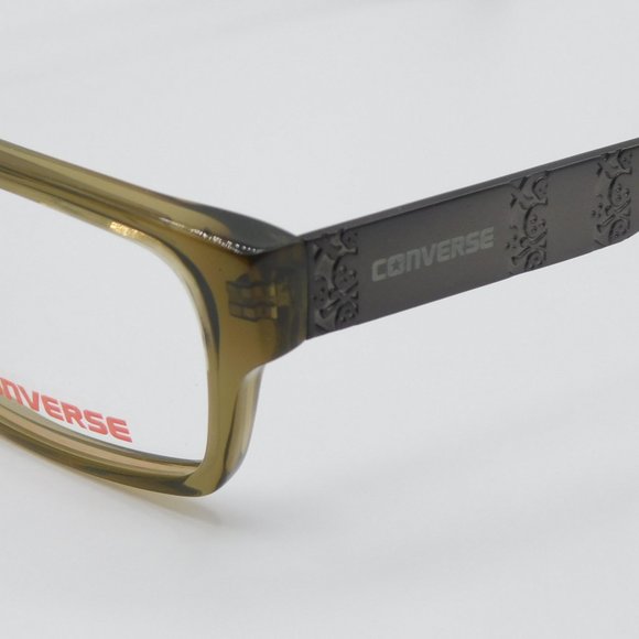 BRAND NEW CONVERSE EYEGLASSES FRAME YIKES OLIVE UNISEX KIDS  47-16-125 R… - Picture 6 of 9